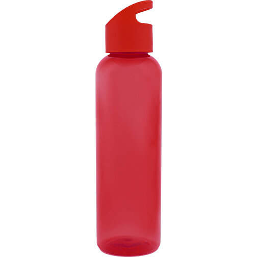 Loop Flasche R-PET 600ml , rot, R-PET, 25,60cm (Höhe), Bild 1