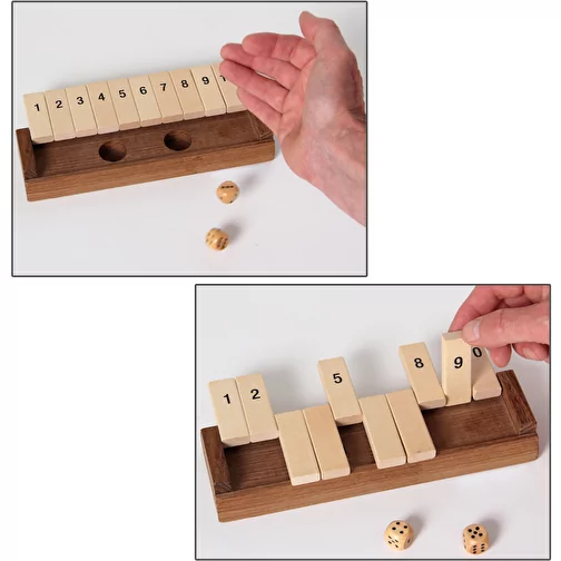 Jeu de clapets acacia étuvé / érable, Image 4