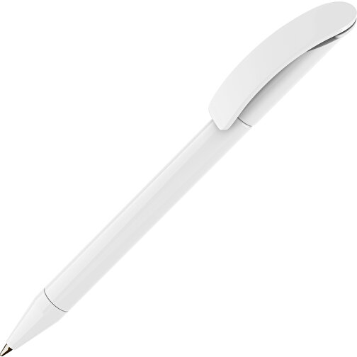 Prodir DS3 TPP Twist Kugelschreiber , Prodir, weiß, Kunststoff, 13,80cm x 1,50cm (Länge x Breite), Bild 1