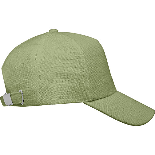 Naima Cap , grün, Hanfgewebe, 21,00cm x 11,00cm x 16,00cm (Länge x Höhe x Breite), Bild 3