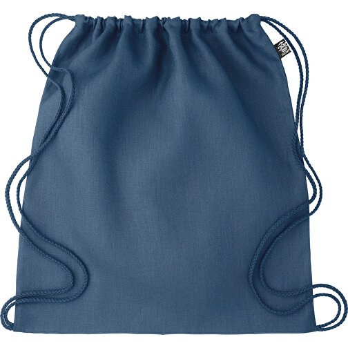 Naima Bag , blau, Hanfgewebe, 38,00cm x 42,00cm (Länge x Breite), Bild 1