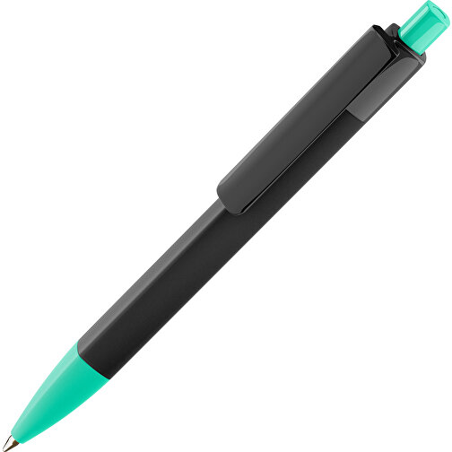 Prodir DS4 PMM Push Kugelschreiber , Prodir, mint cream/schwarz, Kunststoff, 14,10cm x 1,40cm (Länge x Breite), Bild 1