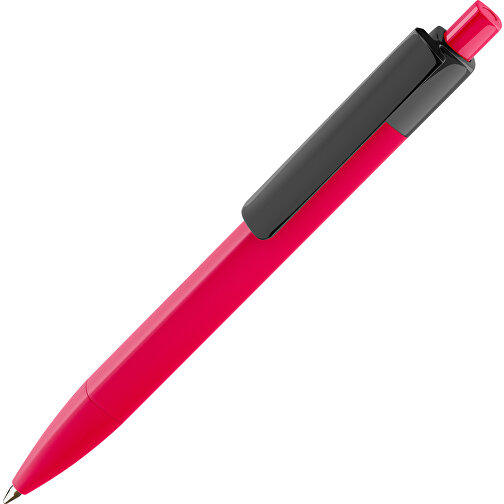 Prodir DS4 PMM Push Kugelschreiber , Prodir, rot/schwarz, Kunststoff, 14,10cm x 1,40cm (Länge x Breite), Bild 1