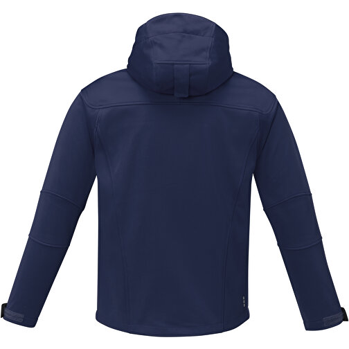 Match Softshelljacke Für Herren , navy, Single jersey Strick 90% Polyester, 10% Elastan, 360 g/m2, Bonding, Microfleece 100% Polyester, S, , Bild 4