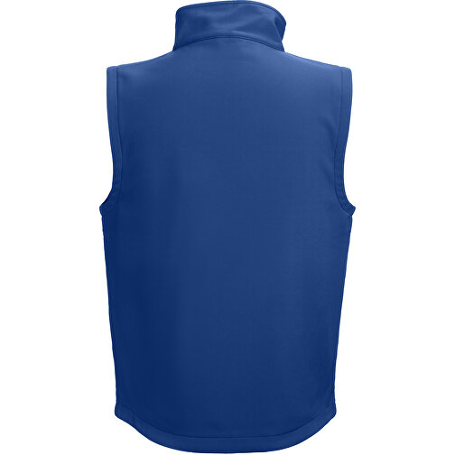 THC BAKU. Unisex Softshell-Weste , königsblau, Polyester, M, 71,00cm x 57,00cm (Länge x Breite), Bild 2