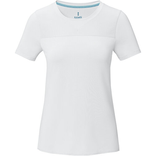 Borax Cool Fit T-Shirt Aus Recyceltem  GRS Material Für Damen , weiss, Mesh mit Cool Fit Finish 90% GRS zertifiziertes recyceltes Polyester, 10% Elastan, 160 g/m2, XL, , Bild 3