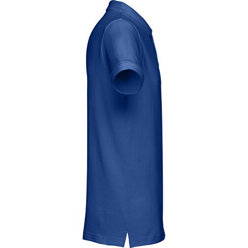 THC DHAKA. Herren Poloshirt , königsblau, 100% Baumwolle, XL, 75,50cm x 58,00cm (Länge x Breite), Bild 3