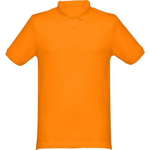 THC MONACO. Herren Poloshirt , orange, 100% Baumwolle, XXL, 77,50cm x 61,00cm (Länge x Breite), Bild 1