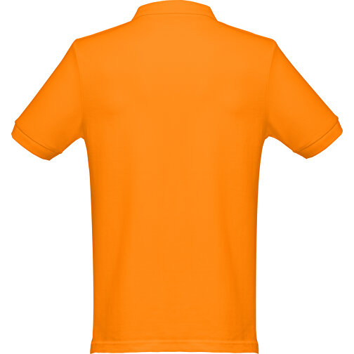 THC MONACO. Herren Poloshirt , orange, 100% Baumwolle, S, 70,00cm x 46,00cm (Länge x Breite), Bild 2