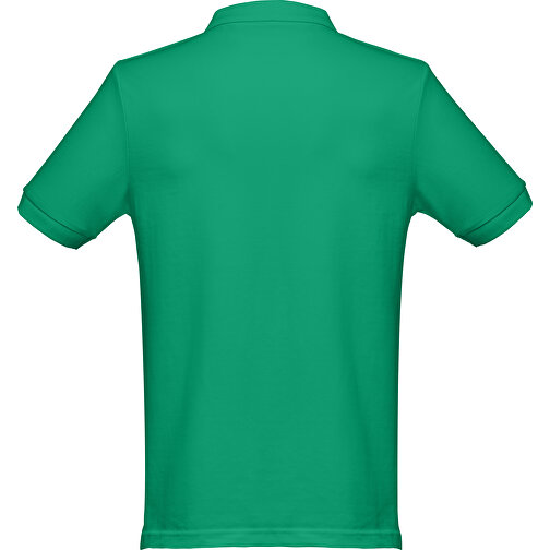 THC MONACO. Herren Poloshirt , grün, 100% Baumwolle, L, 74,00cm x 54,00cm (Länge x Breite), Bild 2