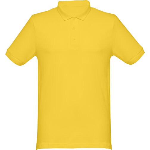 THC MONACO. Herren Poloshirt , gelb, 100% Baumwolle, M, 72,00cm x 50,00cm (Länge x Breite), Bild 1
