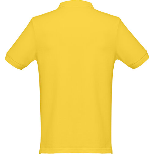 THC MONACO. Herren Poloshirt , gelb, 100% Baumwolle, L, 74,00cm x 54,00cm (Länge x Breite), Bild 2