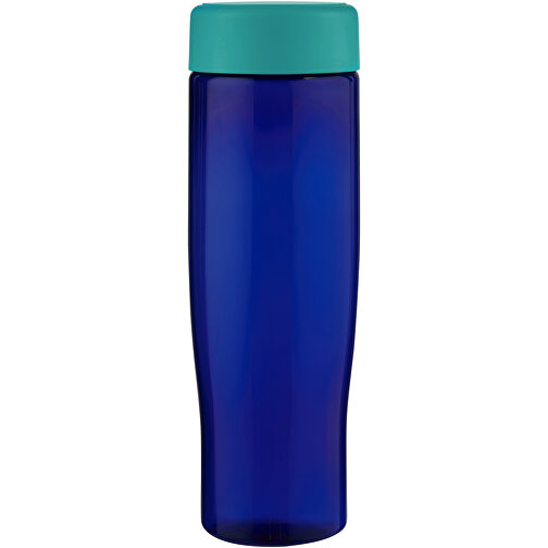 H2O Active® Eco Tempo 700 Ml Wasserflasche Mit Drehdeckel , aquablau / blau, PCR Kunststoff, PP Kunststoff, 22,20cm (Höhe), Bild 4