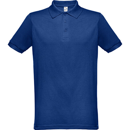 THC BERLIN. Kurzarm-Poloshirt Für Herren , königsblau, Baumwolle und Polyester, XXL, 77,50cm x 61,00cm (Länge x Breite), Bild 1