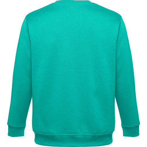 THC DELTA. Sweatshirt (unisex) Aus Baumwolle Und Polyester , türkisgrün, Baumwolle und Polyester, XL, 73,00cm x 61,00cm (Länge x Breite), Bild 2