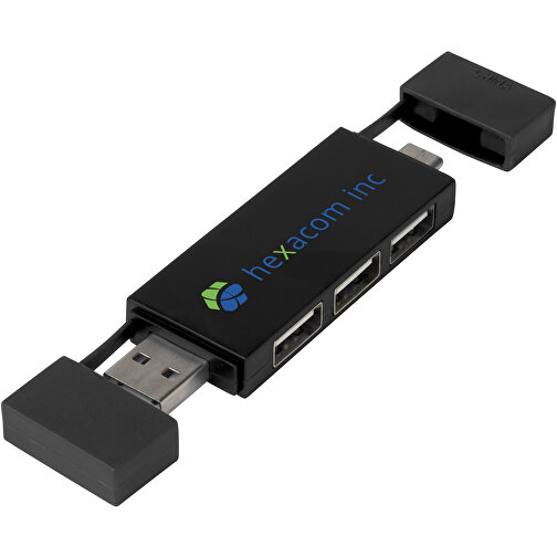 Mulan dobbel USB 2.0-hub, Bilde 2
