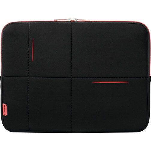 Samsonite - Airglow Sleeves - Laptophülle 15,6' , Samsonite, black/red, Neopren, 30,50cm x 5,00cm x 40,00cm (Länge x Höhe x Breite), Bild 1