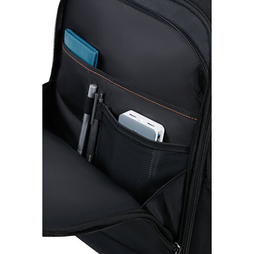 Samsonite - Network 4 - Laptop Backpack 15.6' , Samsonite, charcoal black, 100% rPET Polyester, 43,50cm x 19,50cm x 31,00cm (Länge x Höhe x Breite), Bild 6