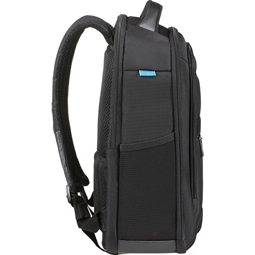 Samsonite - Vectura Evo - Laptop Backpack 14,1' , Samsonite, black, 95% POLYESTER + 5% PU, 27,50cm x 7,00cm x 37,00cm (Länge x Höhe x Breite), Bild 4
