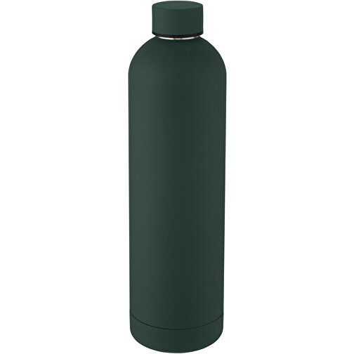 Spring 1 L Kupfer-Vakuum Isolierflasche , green flash, Edelstahl, PP Kunststoff, 28,95cm (Höhe), Bild 1