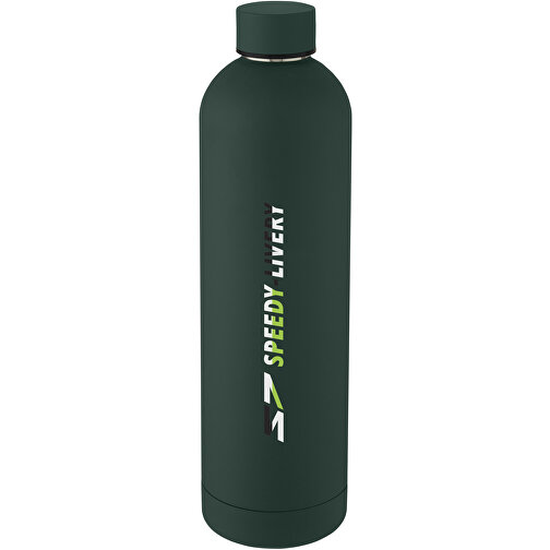 Spring 1 L Kupfer-Vakuum Isolierflasche , green flash, Edelstahl, PP Kunststoff, 28,95cm (Höhe), Bild 2
