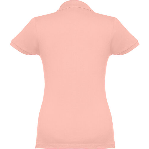 THC EVE. Damen Poloshirt , lachs, 100% Baumwolle, XXL, 68,00cm x 52,00cm (Länge x Breite), Bild 2
