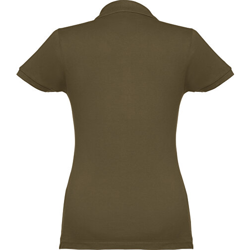 THC EVE. Damen Poloshirt , khaki, 100% Baumwolle, XXL, 68,00cm x 52,00cm (Länge x Breite), Bild 2