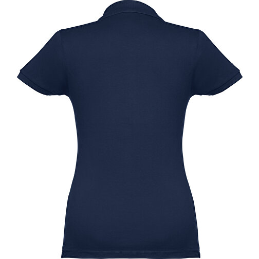 THC EVE. Damen Poloshirt , blau, 100% Baumwolle, XL, 66,00cm x 49,00cm (Länge x Breite), Bild 2