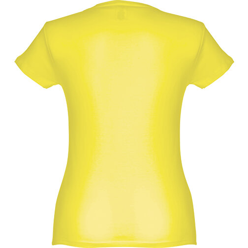 THC SOFIA. Tailliertes Damen-T-Shirt , zitronengelb, 100% Baumwolle, L, 64,00cm x 47,00cm (Länge x Breite), Bild 2