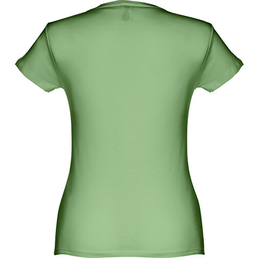 THC SOFIA. Tailliertes Damen-T-Shirt , jade-grün, 100% Baumwolle, S, 60,00cm x 41,00cm (Länge x Breite), Bild 2