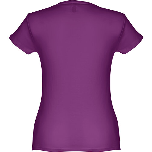THC SOFIA. Tailliertes Damen-T-Shirt , lila, 100% Baumwolle, L, 64,00cm x 47,00cm (Länge x Breite), Bild 2