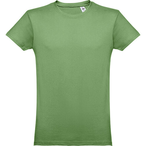THC LUANDA. Herren-T-Shirt Aus Baumwolle Im Schlauchformat , jade-grün, 100% Baumwolle, XXL, 79,00cm x 62,00cm (Länge x Breite), Bild 1