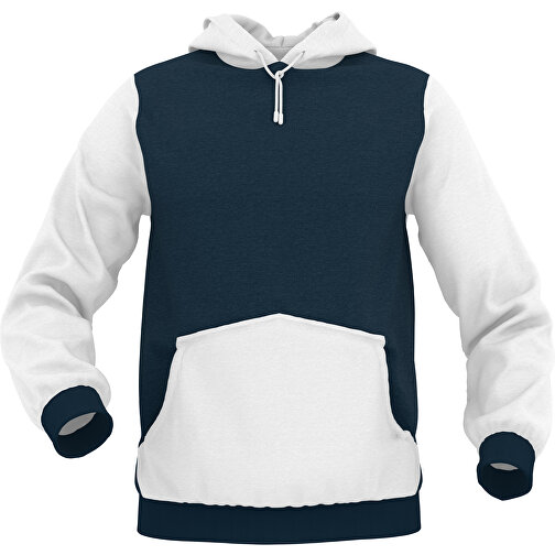 Hoodie Urban - Inkl. Individueller Gestaltung , nachtblau, 70% Baumwolle, 30 % Polyester, L, , Bild 1