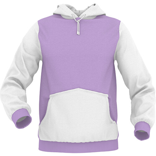 Hoodie Urban - Inkl. Individueller Gestaltung , lila, 70% Baumwolle, 30 % Polyester, M, , Bild 1