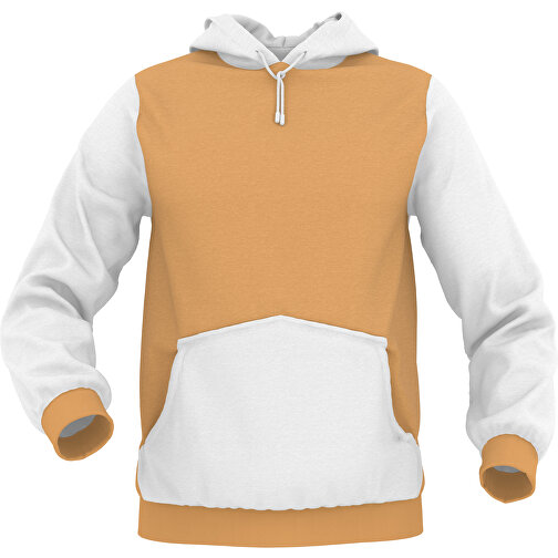 Hoodie Urban - Inkl. Individueller Gestaltung , olivorange, 70% Baumwolle, 30 % Polyester, M, , Bild 1