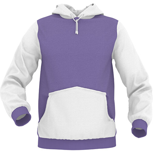 Hoodie Urban - Inkl. Individueller Gestaltung , dunkellila, 70% Baumwolle, 30 % Polyester, XXL, , Bild 1