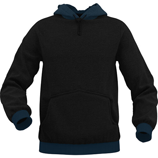 Hoodie Urban - Inkl. Individueller Gestaltung , nachtblau, 70% Baumwolle, 30 % Polyester, XXL, , Bild 1