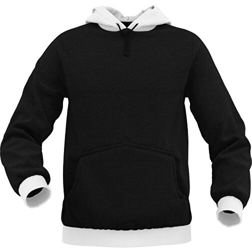 Hoodie Urban - Inkl. Individueller Gestaltung , weiss, 70% Baumwolle, 30 % Polyester, S, , Bild 1