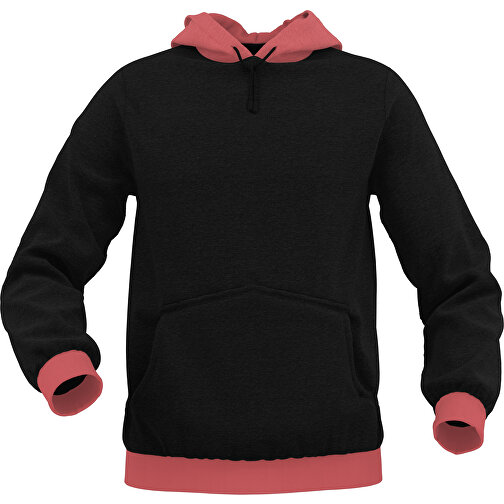 Hoodie Urban - Inkl. Individueller Gestaltung , rot, 70% Baumwolle, 30 % Polyester, S, , Bild 1