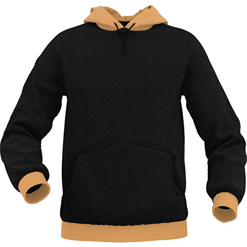 Hoodie Urban - Inkl. Individueller Gestaltung , olivorange, 70% Baumwolle, 30 % Polyester, XXL, , Bild 1