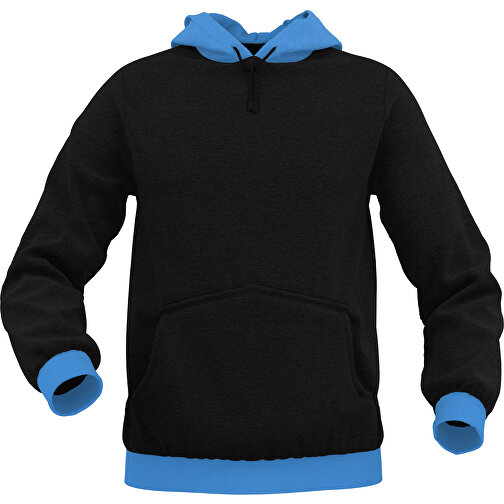 Hoodie Urban - Inkl. Individueller Gestaltung , royalblau, 70% Baumwolle, 30 % Polyester, L, , Bild 1