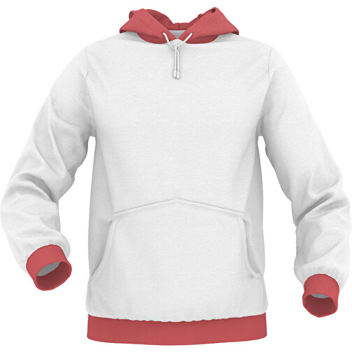 Hoodie Urban - Inkl. Individueller Gestaltung , rot, 70% Baumwolle, 30 % Polyester, XXL, , Bild 1