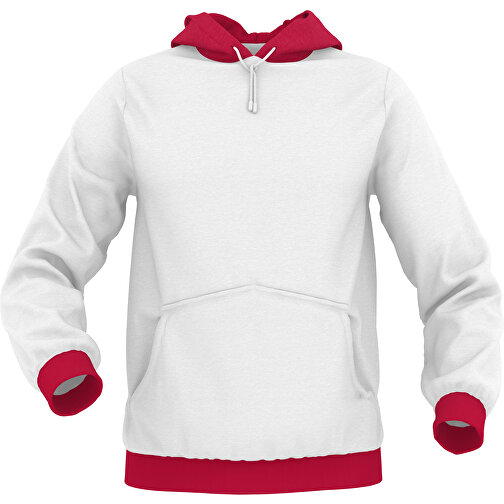 Hoodie Urban - Inkl. Individueller Gestaltung , weinrot, 70% Baumwolle, 30 % Polyester, M, , Bild 1