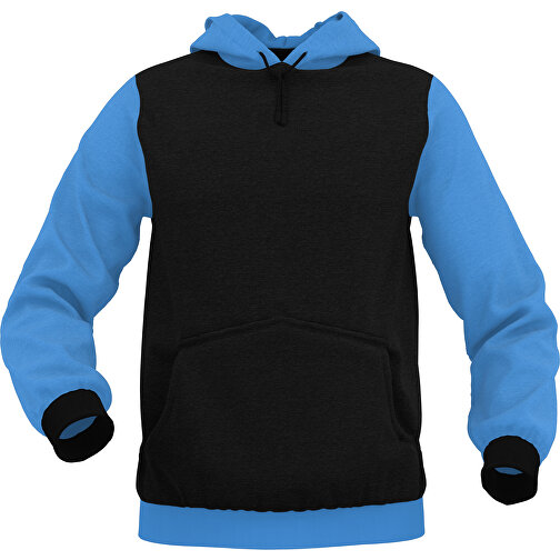 Hoodie Urban - Inkl. Individueller Gestaltung , royalblau, 70% Baumwolle, 30 % Polyester, S, , Bild 1