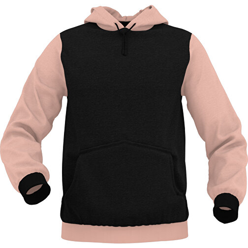 Hoodie Urban - Inkl. Individueller Gestaltung , zartrot, 70% Baumwolle, 30 % Polyester, XXL, , Bild 1