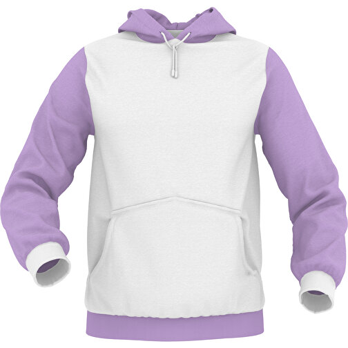 Hoodie Urban - Inkl. Individueller Gestaltung , lila, 70% Baumwolle, 30 % Polyester, XXL, , Bild 1