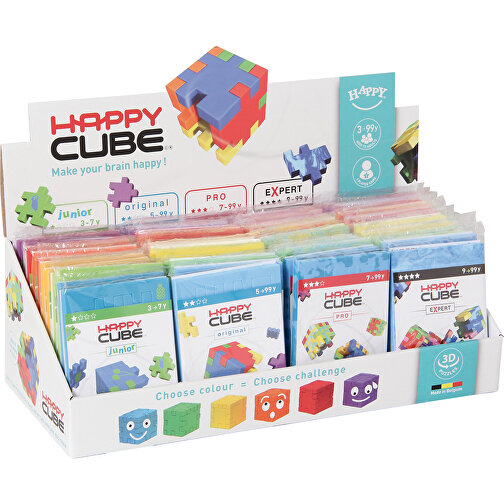 Happy Cube Family Combi Display , , 39,50cm x 13,50cm x 27,00cm (Länge x Höhe x Breite), Bild 1