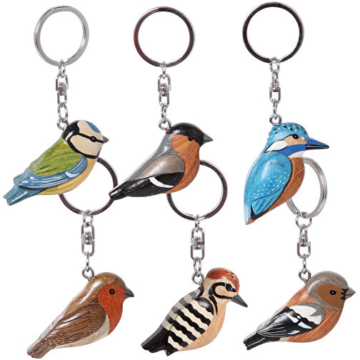 Porte-clés oiseau sauvage, assorti, Image 1