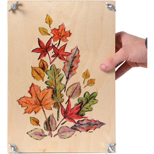 Presse à feuilles multicolore 33 x 23 cm, Image 4