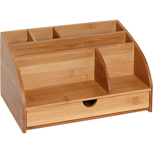 Soporte de escritorio de bambú, Imagen 1